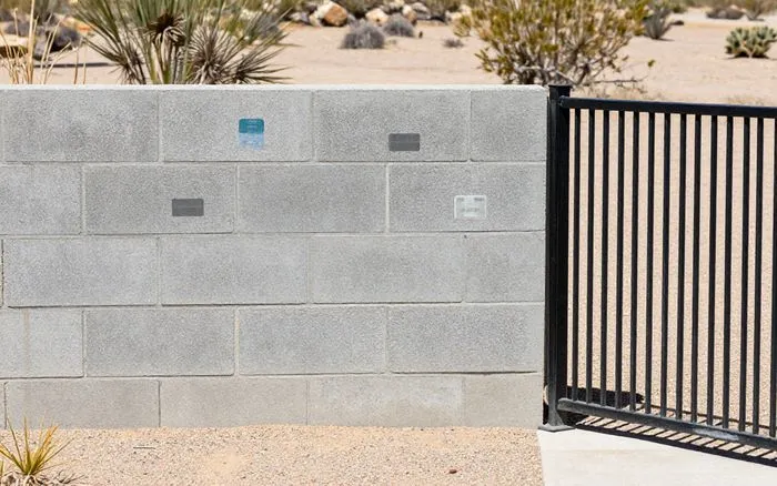 What goes around a property here, and why it is usually a wall, metro Phoenix